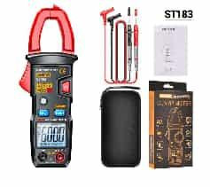 Red ANENG ST183 (Without Battery) Multimeter Meter Digital Clamp