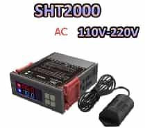 Терморегулятор SHT2000 (температура/влажность, AC110-220В)