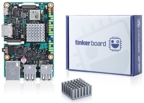 Одноплатный компьютер ASUS Tinker Board S-C (без аудио, Bluetooth, Wi-Fi, PEX антенна)