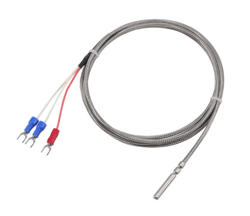 Precision Temperature Sensor 4*30mm 3M PT100 A-class 0.1