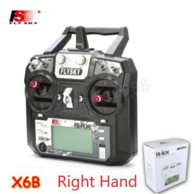 Qriginal Flysky FS-I6X Transmitter X6B 10CH 2.4G RC Right Hand Receiver