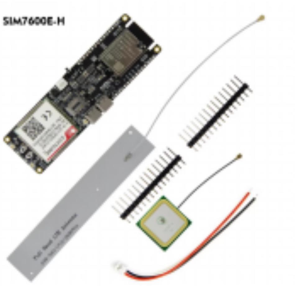 Development Board 4G Unsoldered LILYGO T- LTE CAT4 with 18650 Battery Holder SIM7600E-H
