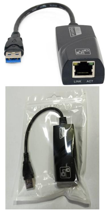 USB адаптер 3.0 USB-RJ45 (10/100 Мбит/с, Windows, MAC10.8, блистер, пластиковый упаковка)