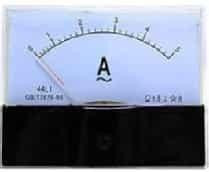 Analog Panel Pointer 44L1-A AC Ammeter Size:100mmx80mm Ammeter Direct 5A