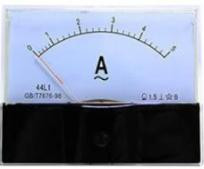 Analog Panel Pointer 44L1-A AC Ammeter Size:100mmx80mm Ammeter Direct 5A