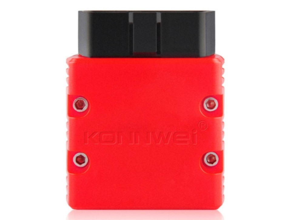 Diagnostic Tool For Scanner OBD2 Car Bluetooth 5.0 Auto KONNWEI KW902 Android iOS Red