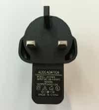 Адаптер питания (USB, 5V/2A, UK вилка) для RPi