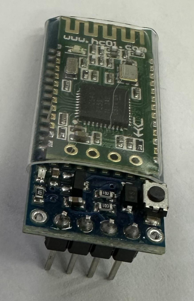 Bluetooth модуль HC-08 4-контактный, с кнопкой