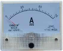 69C9-V DC Ammeter Size:80*64mm 0-75A