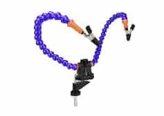 PCB Welding Flexible Blue Multifunctional (3 Holes 2 Arms) Arms