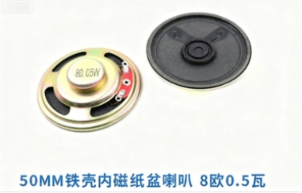 Mini Speaker Diameter 50mm 8R0.5W