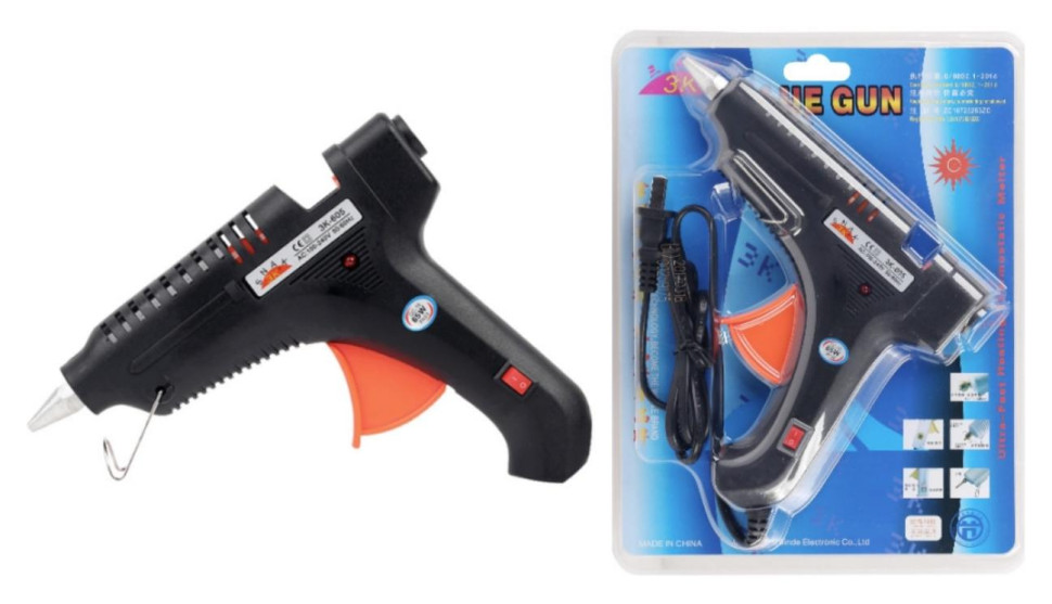80W Universal Glue Gun Noted:Suitable for 11mm 3K-605 with Switch Glue Stick CN Plug