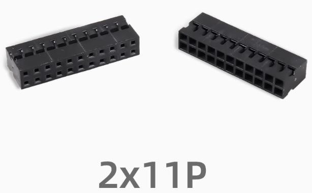 Dupont Housing 2*11P Double Row 2.0MM Connector