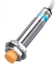 Индуктивный датчик LJ12A3-4-Z/DX NPN (желтый, DC 6-36В, 2-проводной, NC)