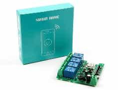 4-канальный Zigbee модуль Tuya (таймер, ДУ, MOQ5)