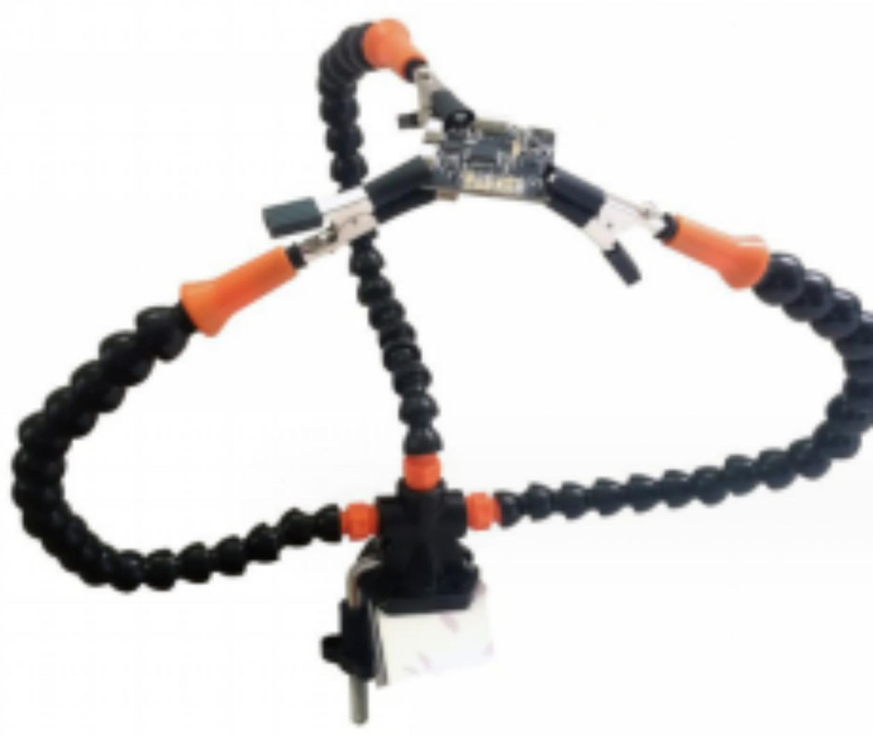 PCB Welding Flexible Black Multifunctional (3 Holes 3 Arms) Arms