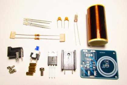 DIY набор для сборки катушки теслы BD243