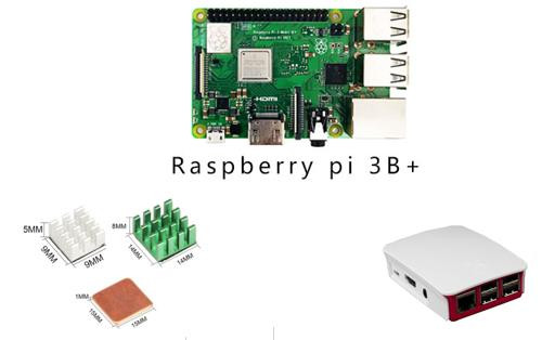 Набор 3 в 1 с одноплатным компьютером Raspberry Pi 3 B+ (E14, картонная коробка)