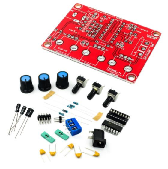 DIY набор для сборки Генератора сигналов XR2206, 1Гц -1МГц