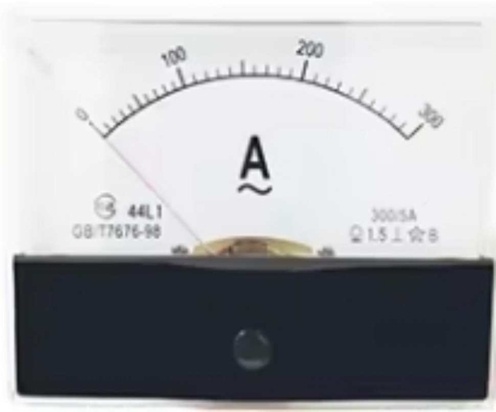 Note: The 300A meter above needs to be used with a CT! Analog Panel Pointer 44L1-A AC Ammeter Size:100mmx80mm Ammeter 300/5A