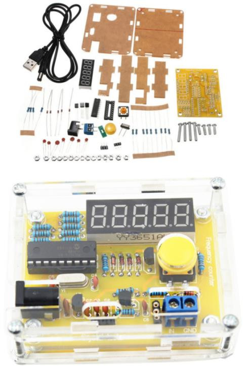 DIY набор для сборки кварцевого частометра, 1Гц 50МГц
