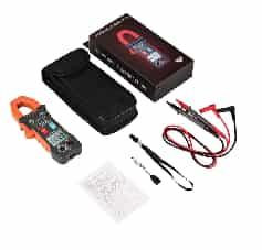 Orange ANENG ST203 Multimeter Meter (With Battery) Digital Clamp