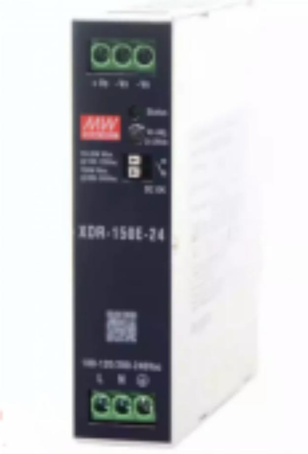 WELL XDR-150E-24 DIN Original Taiwan MEAN Rail Power Supply