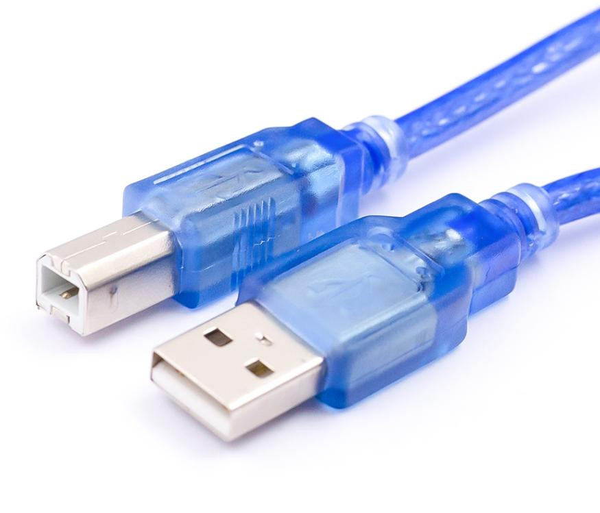 Кабель USB 2.0 A-B, 0.3м