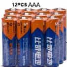 Батарея PKCELL AAA (щелочные, 1.5В, 1300 мАч, высококачественные, 12 шт.)