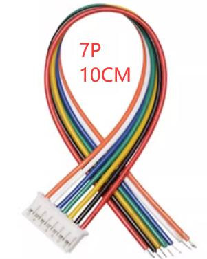 Односторонний штекерный разъем PH2.0мм 7P (провод 1007 26AWG, 10см)