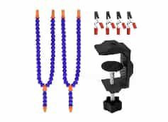 PCB Welding Flexible Blue Multifunctional (2 Holes 4 Arms) Arms