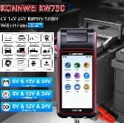 Accuracy 5.5 Inch Touch KONNWEI KW750 High Screen Battery Tester inside Battery