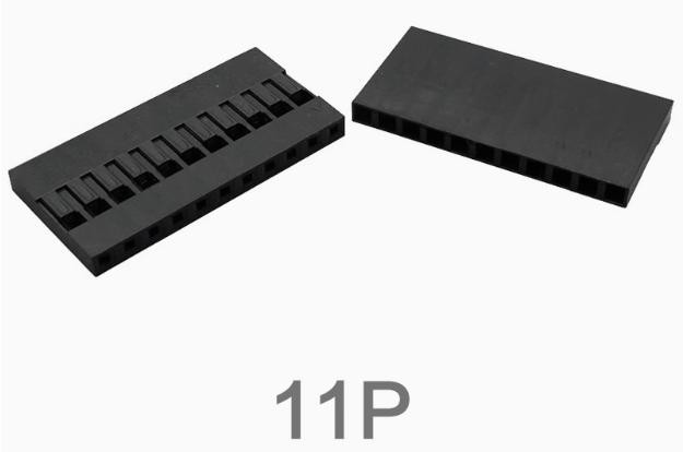 Dupont Housing 11P Single Row 2.54MM Connector