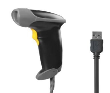 Сканер штрихкода TAH2 1D 2D (проводной, считыватель QR, USB порт)