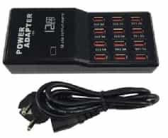 Зарядное устройство (12 портов, 5V/3.5A/2.5A/1.5A, EU вилка)