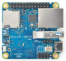 Одноплатный компьютер NanoPi NEO3 ((1 ГБ, H5, распаянный)